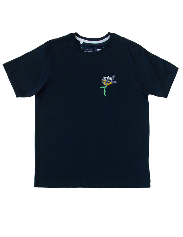 Playera Gráfica Día de Muertos Cempasuchil