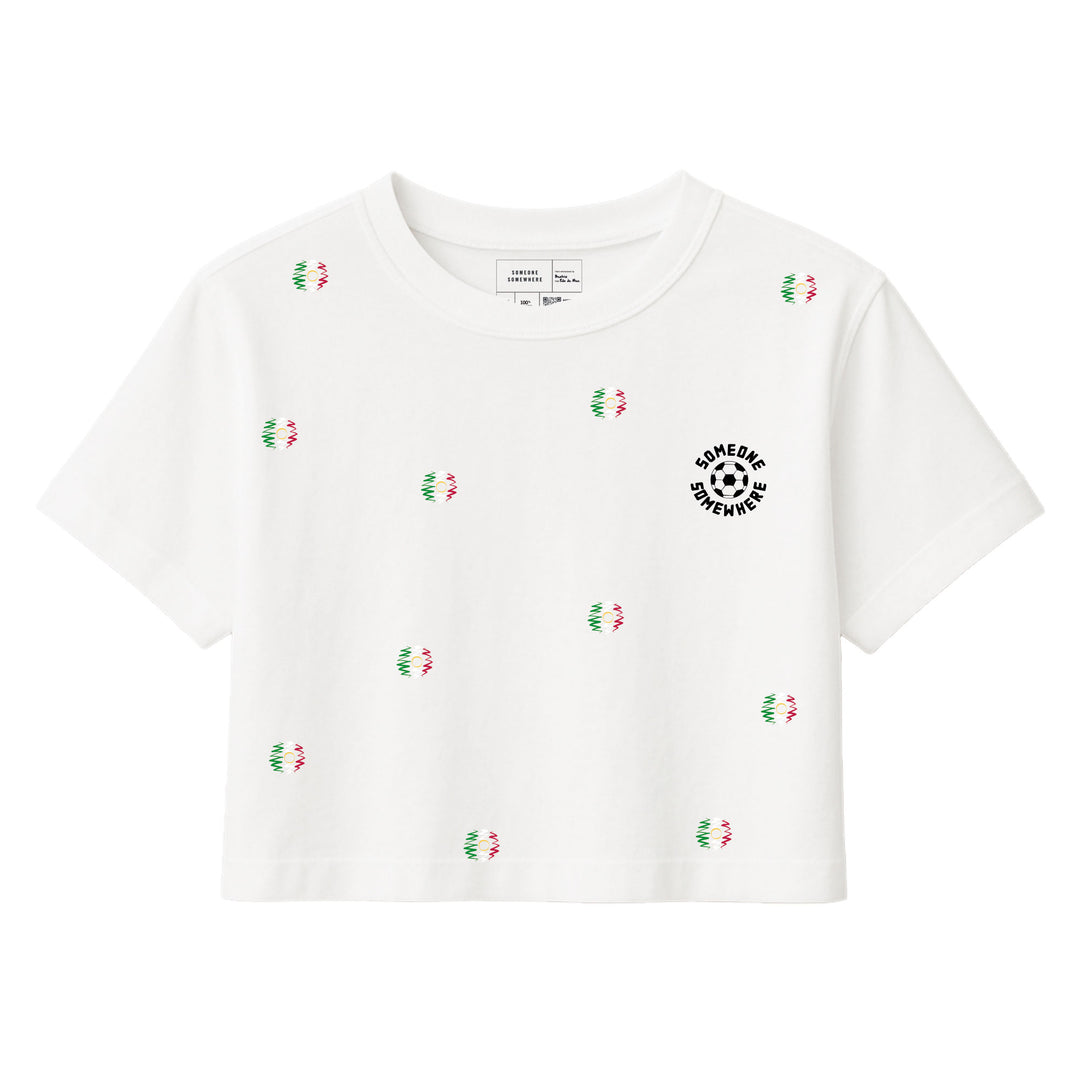 Playera Copa Confetti Blanco - Mujer