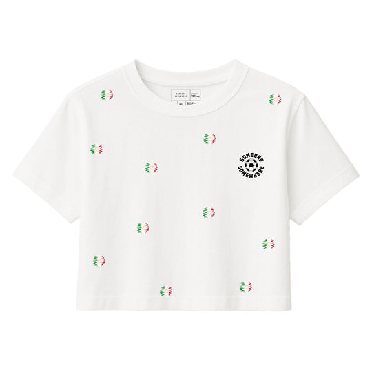 Playera Copa Confetti Blanco - Mujer