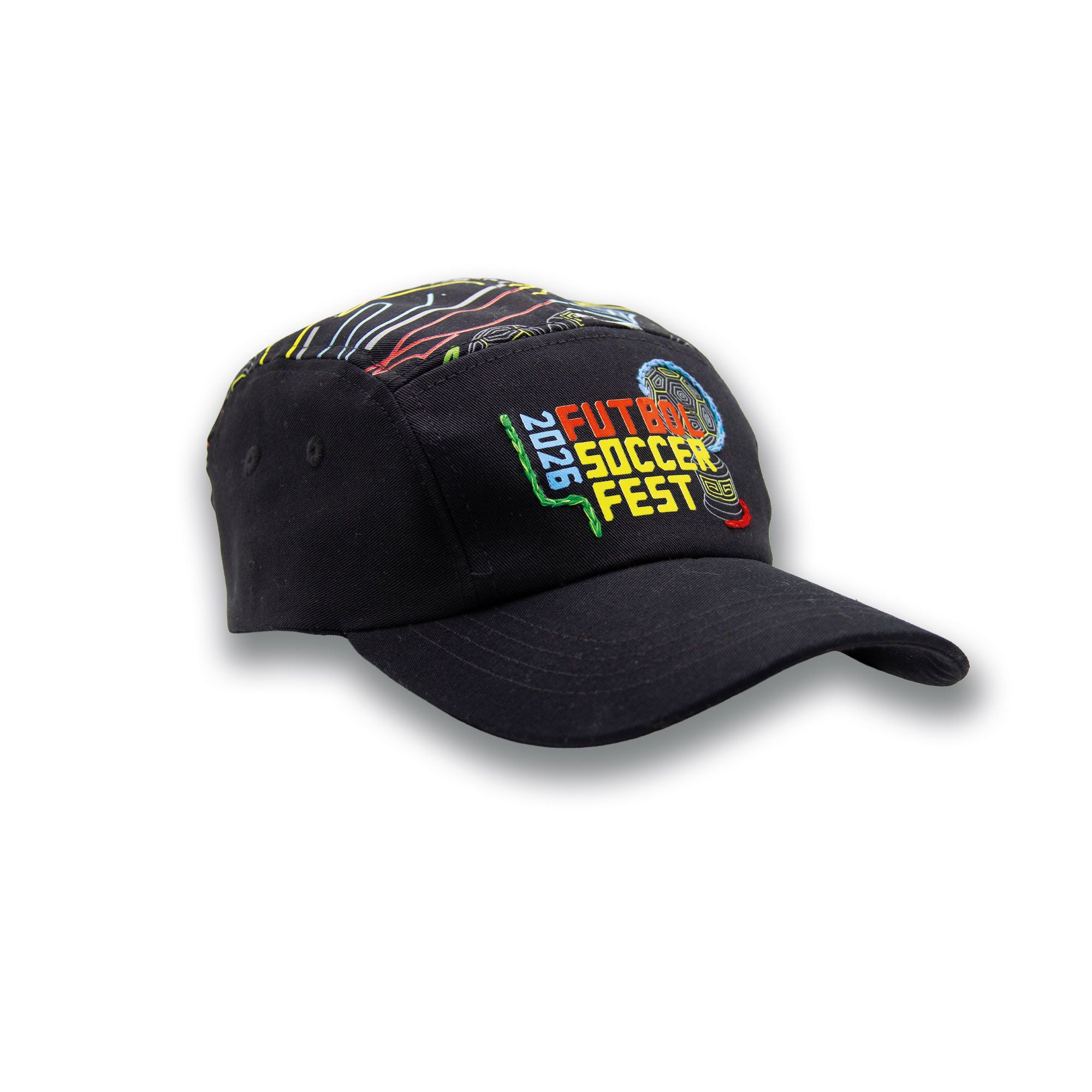 Five Panel Hat Soccer Fest