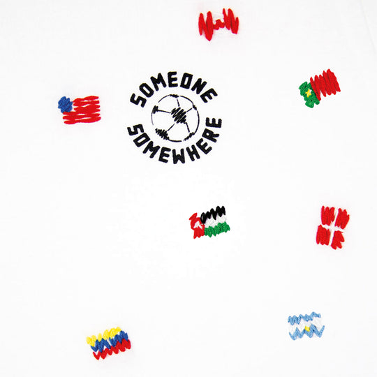 Playera Copa Confetti Blanco