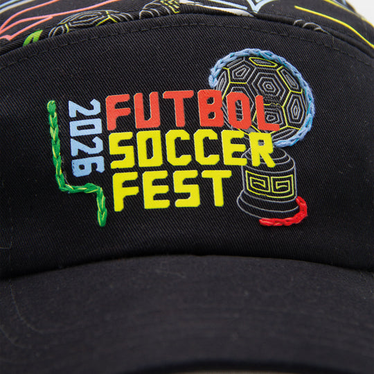 Five Panel Hat Soccer Fest