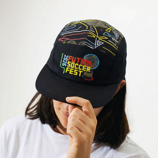 Five Panel Hat Soccer Fest