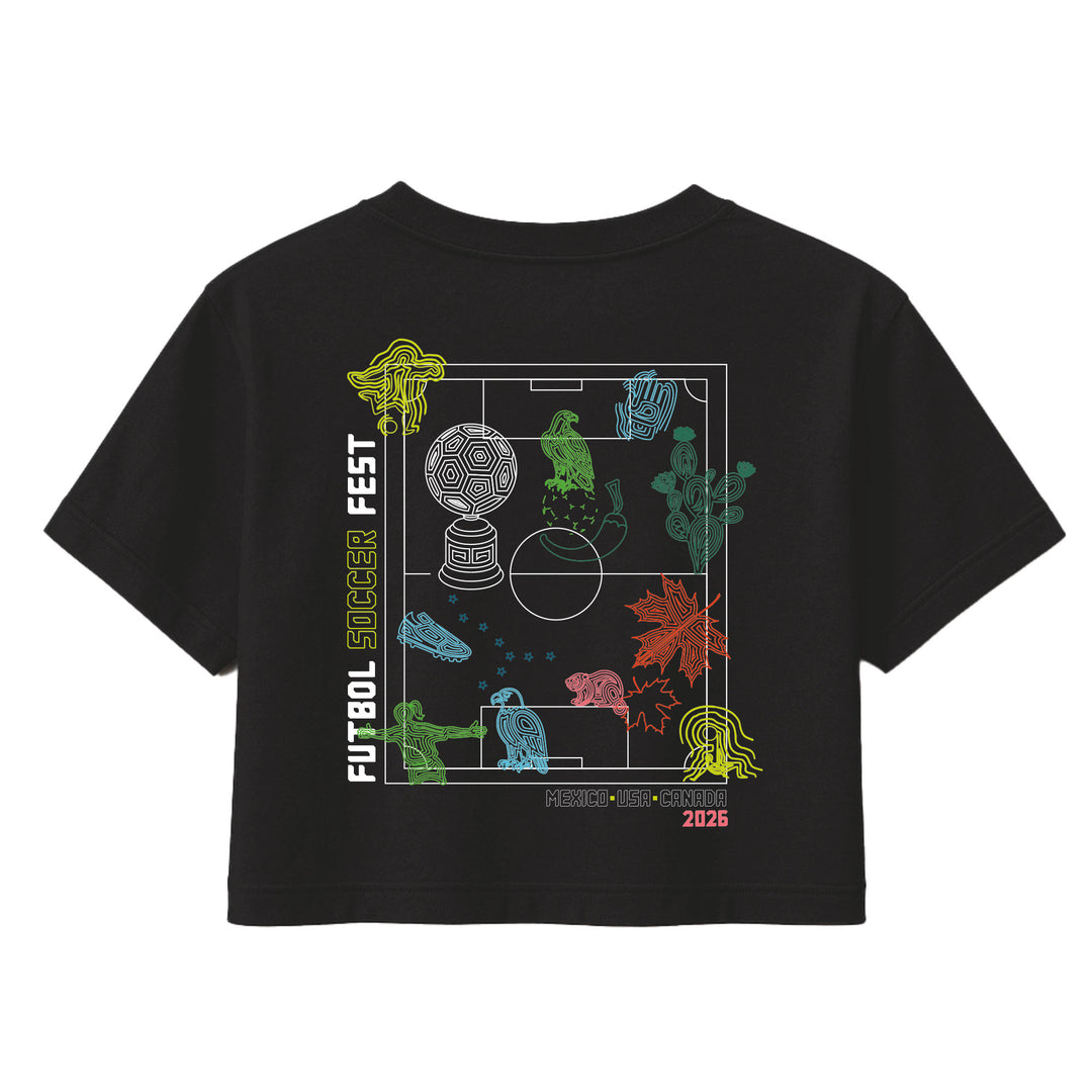 Playera Soccer Field - Mujer