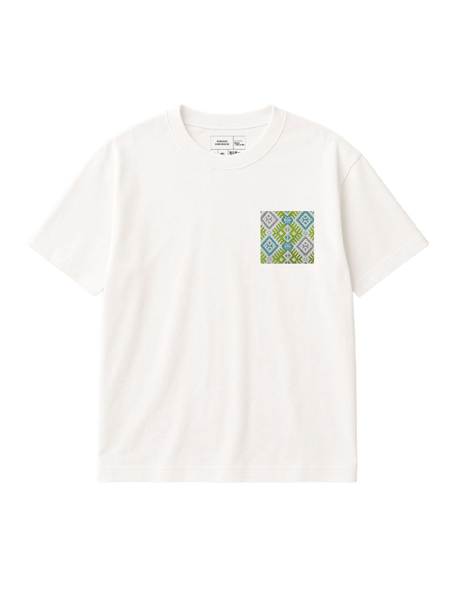 Playera Hombre Pocket Blanca