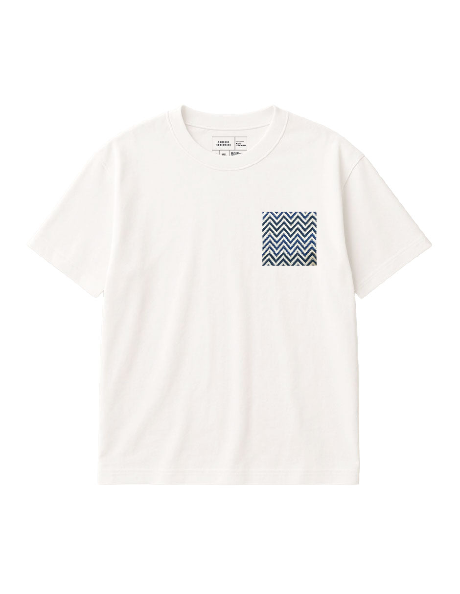 Playera Hombre Pocket Blanca