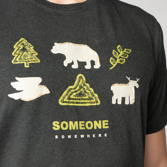 Playera Gráfica Bosque