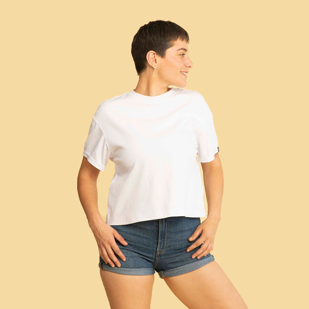 The Boxy Cut Blanco