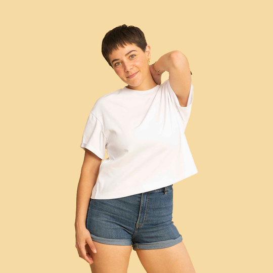 The Boxy Cut Blanco