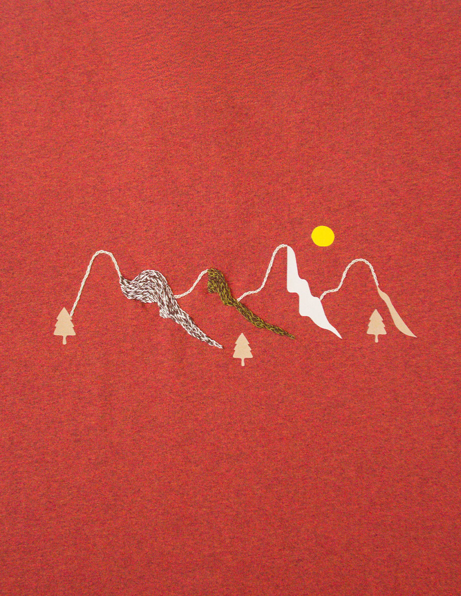 Playera Gráfica Colinas