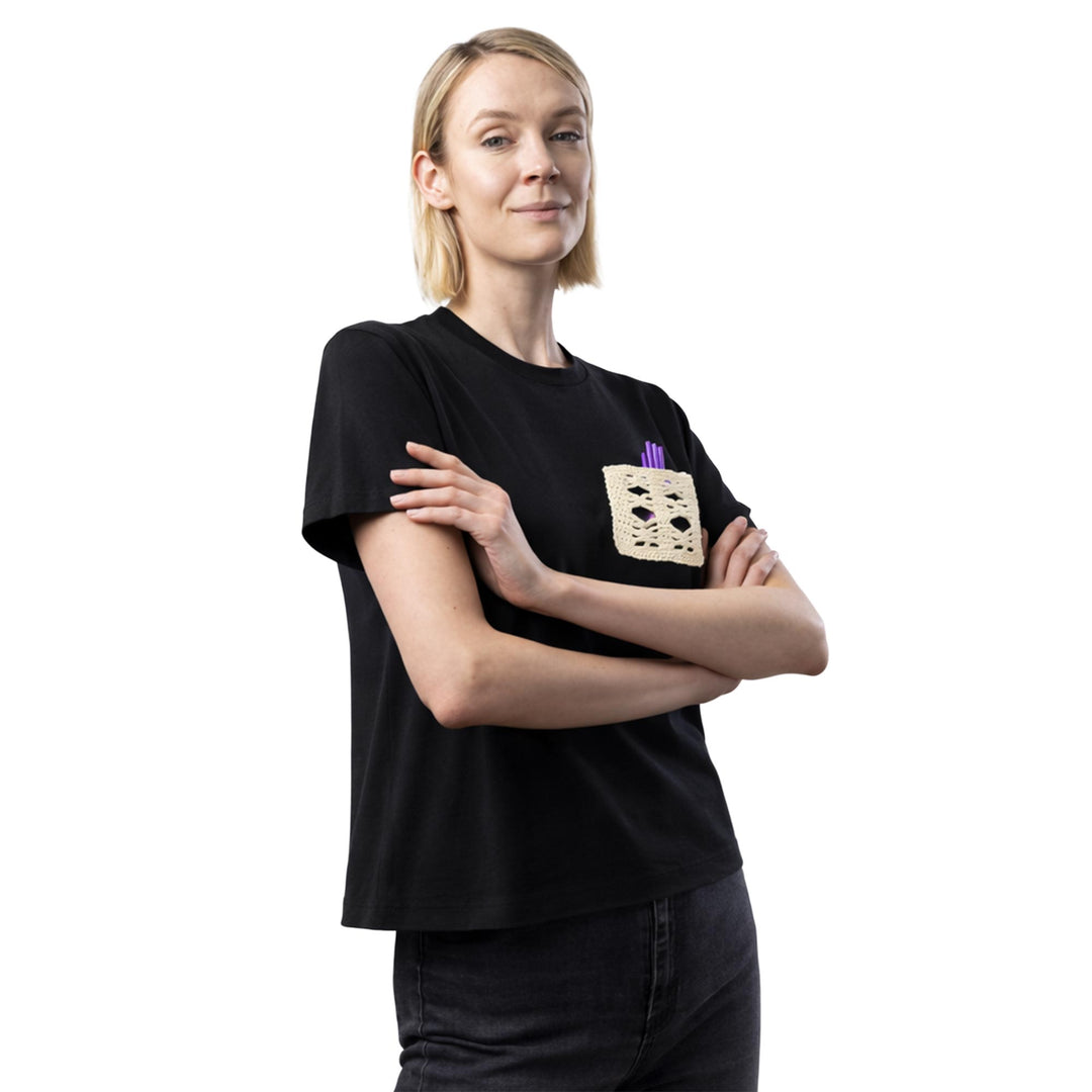 OFFSIDE T-SHIRT BLACK - WOMEN