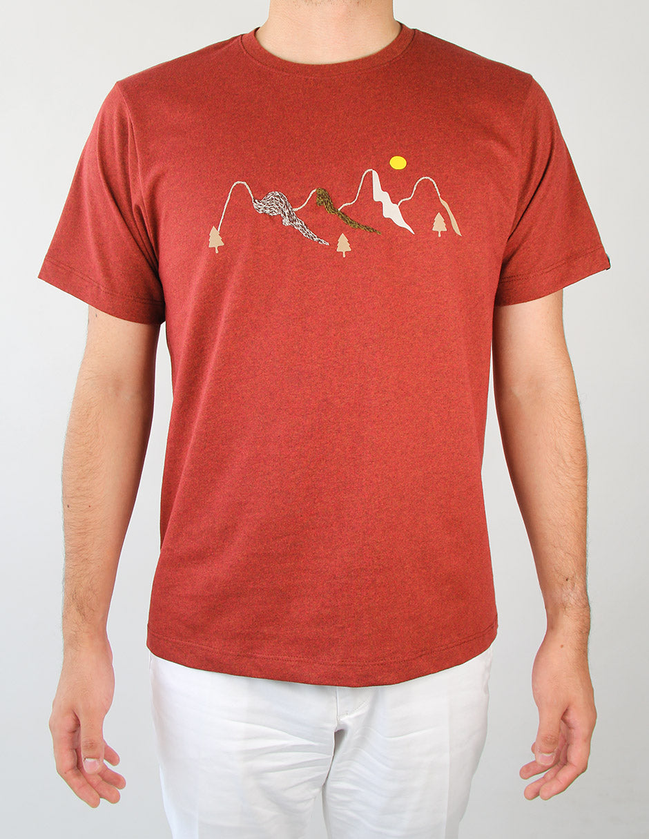 Playera Gráfica Colinas