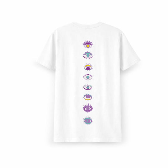 Playera Pocket Fuera de Lugar Blanco