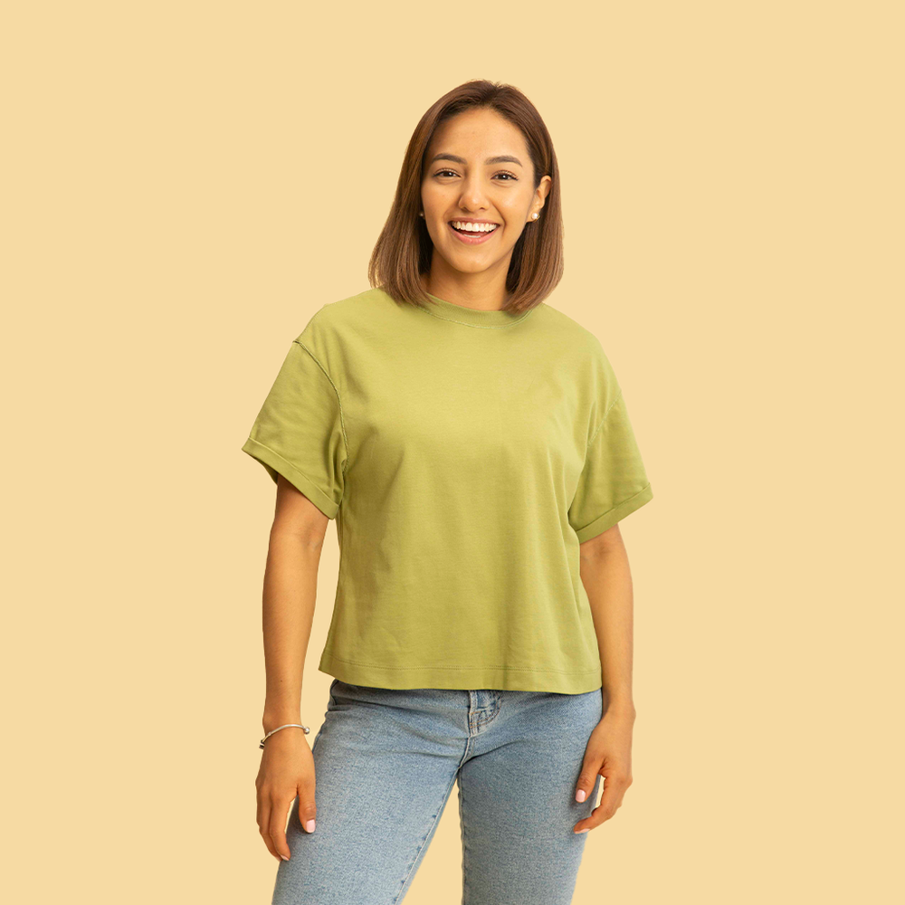 The Boxy Cut Olive